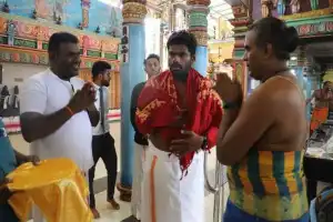 கோணேஸ்வரர் ஆலயத்திற்கு விஜயம் செய்த அண்ணாமலை