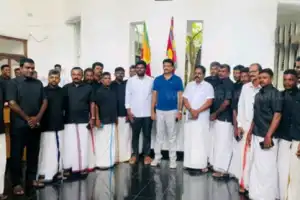 வடக்கு - கிழக்கு இணைப்பும் அரசியல் தீர்வும் அவசியம் அண்ணாமலையிடம் எடுத்துரைப்பு.