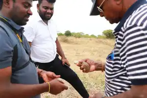 மன்னார் மாந்தை மேற்கு சோழமண்டல குளம் பகுதியின் சில முக்கியமான இடங்களில் தொல்லியல் தொடர்பான கள ஆய்வு...