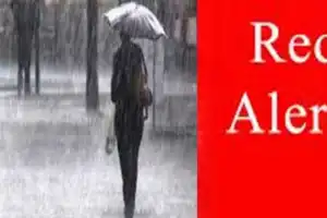 சென்னை திருவள்ளூர் காஞ்சிபுரம் செங்கல்பட்டு மாவட்டங்களுக்கு சிவப்பு எச்சரிக்கை. வானிலை ஆய்வு மையம்...