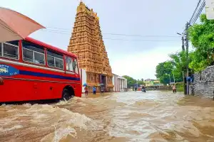 வடமாகாணத்தில் அடைமழை காரணமாக 28 ஆயிரத்து 143 குடும்பங்களைச் சேர்ந்த 90 ஆயிரத்து 821 பேர் பாதிப்பு