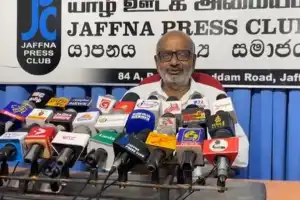 வடக்கு கிழக்கு மாகாணங்களில் மக்கள் ஜனநாயக தமிழ் தேசிய கூட்டணிக்கு வாக்களிப்பதில் மக்கள் ஆர்வம்.--...