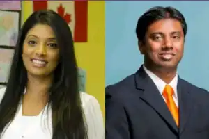 கனடா ஒண்டாரியோ Scarborough-Rouge Park தொகுதிக்கான இடைத் தேர்தலில் போட்டியிடும் இரண்டு தமிழர்கள்