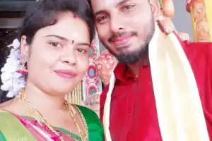 வவுனியாவில் மனைவியை கொலை செய்து தலையுடன் பொலிஸ் நிலையத்தில் சரணடைந்த கணவர்.
