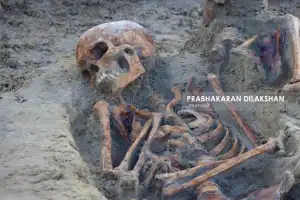 யாழ்.செம்மணி சித்துப்பாத்தி  மயானத்தில் மேற்கொள்ளப்பட்ட மனிதப் புதைகுழி அகழ்வுப்பணி இன்றுடன் நிறைவு