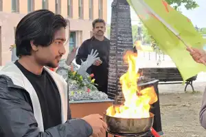 ஜனாதிபதி அநுரா ஜேர்மனிக்கு சென்ற நிலையில், அங்கு இனப் படுகொலைக்கு நீதி கோரி மக்கள் போராட்டத்தில் ஈடுபட்டனர்.